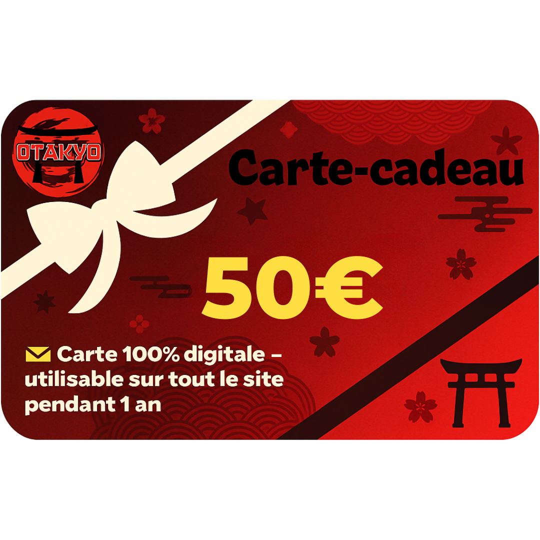 Carte-Cadeau 50⏠- Otakyo