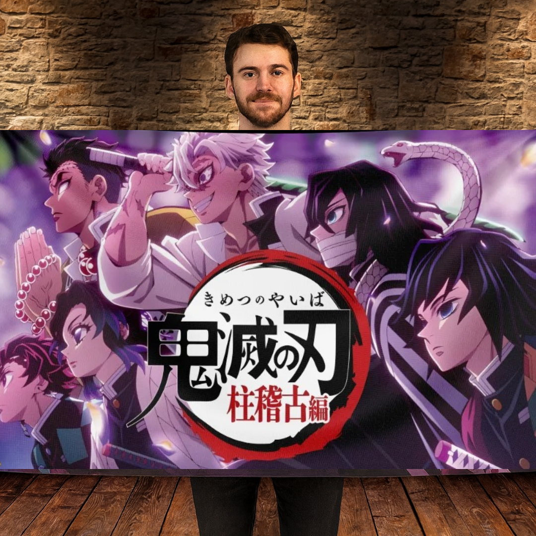 Drapeau "Arc De L’Entraînement Des Hashira" - Demon Slayer™