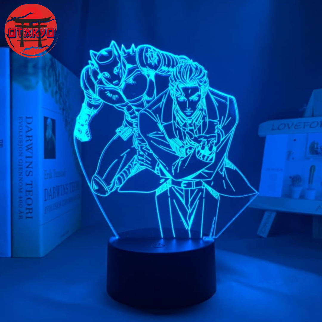 Lampe LED Yoshikage Kira avec son stand - Jojo's Bizarre Adventure™