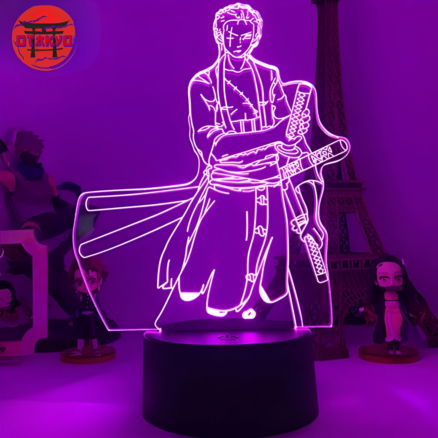 Lampe Led Zoro "Santoryu" - One Piece™