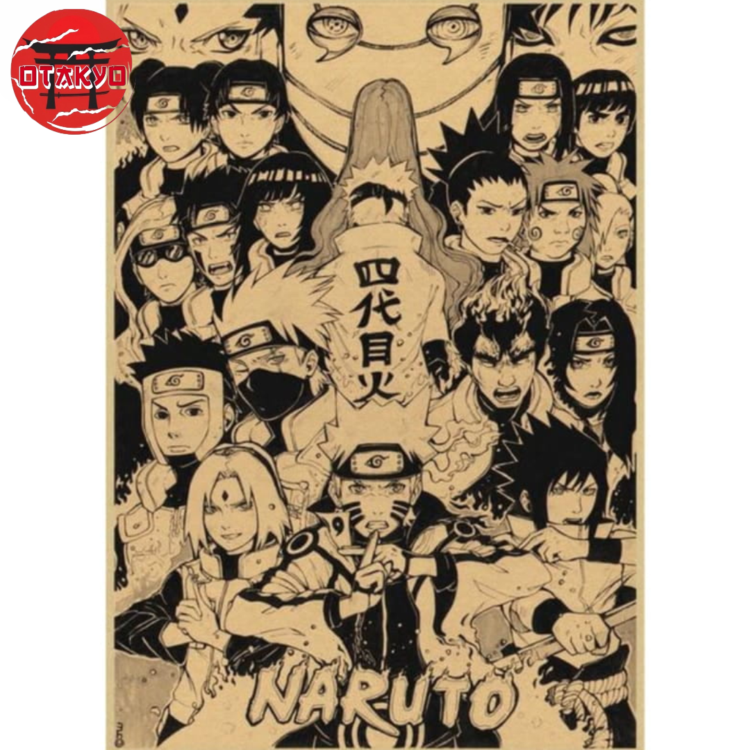 Poster 4ième Grande Guerre Ninja - Naruto™