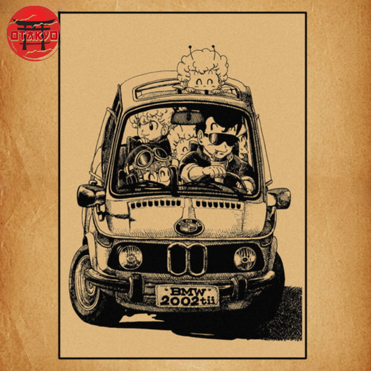 Poster Aralé "Car" - Dragon Ball Z™
