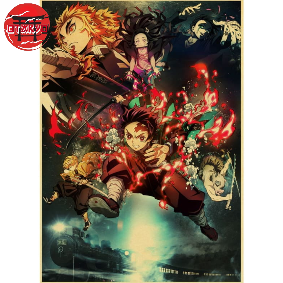 Poster Arc du Train de l'infini "1ère partie" - Demon Slayer™