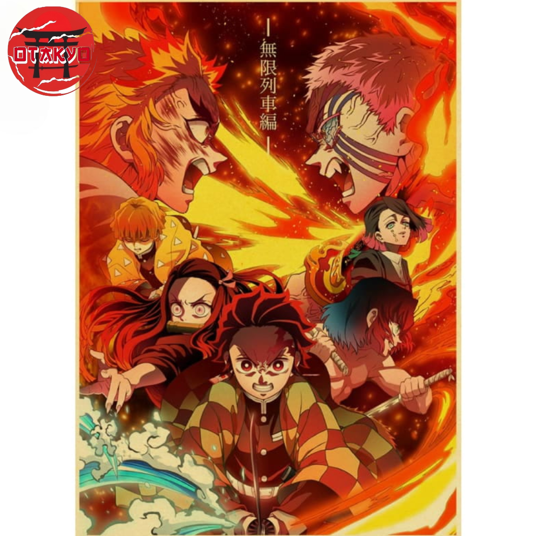 Poster Arc du Train de l'infini "2nd partie" - Demon Slayer™