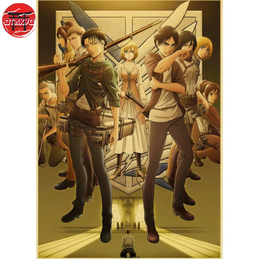 Poster Bataillon d'Exploration Saison 2 - L'Attaque des Titans™