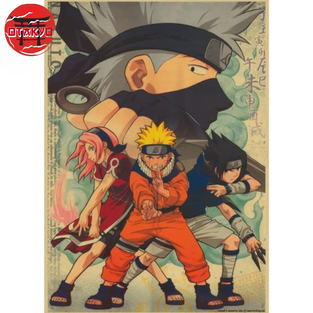 Poster Equipe 7 - Naruto™