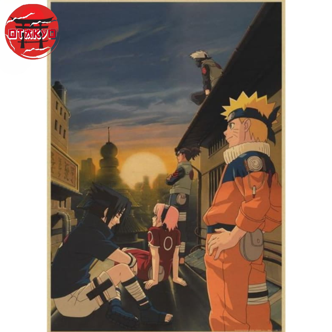 Poster Equipe 7 (Gaïden) Naruto™