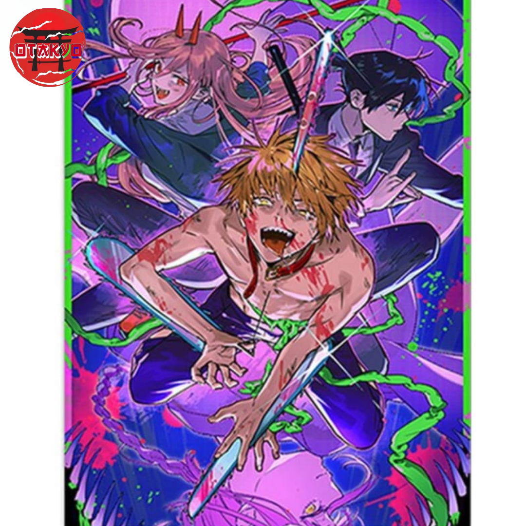 Poster Equipe Aki "Fight" - Chainsaw Man™