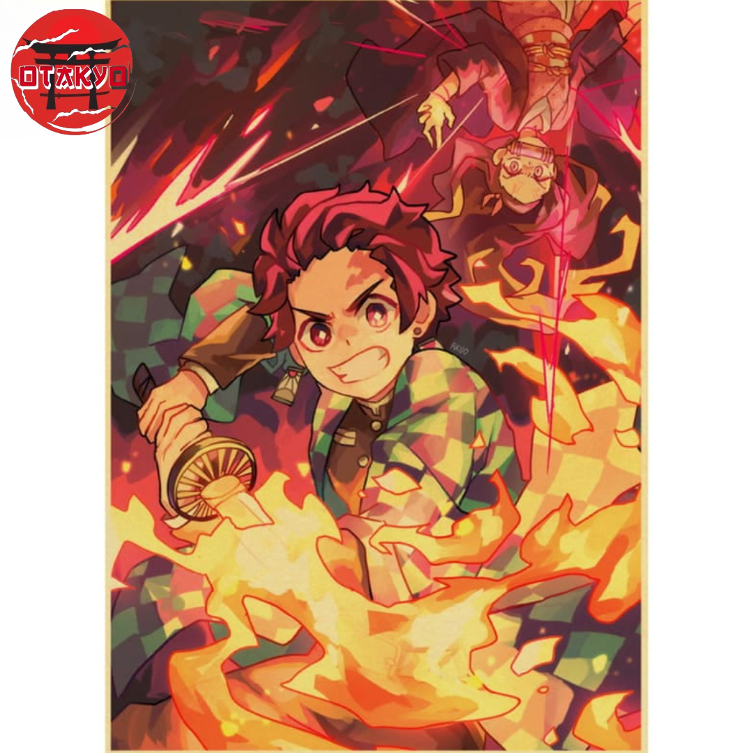 Poster Fratrie Kamado - Demon Slayer™