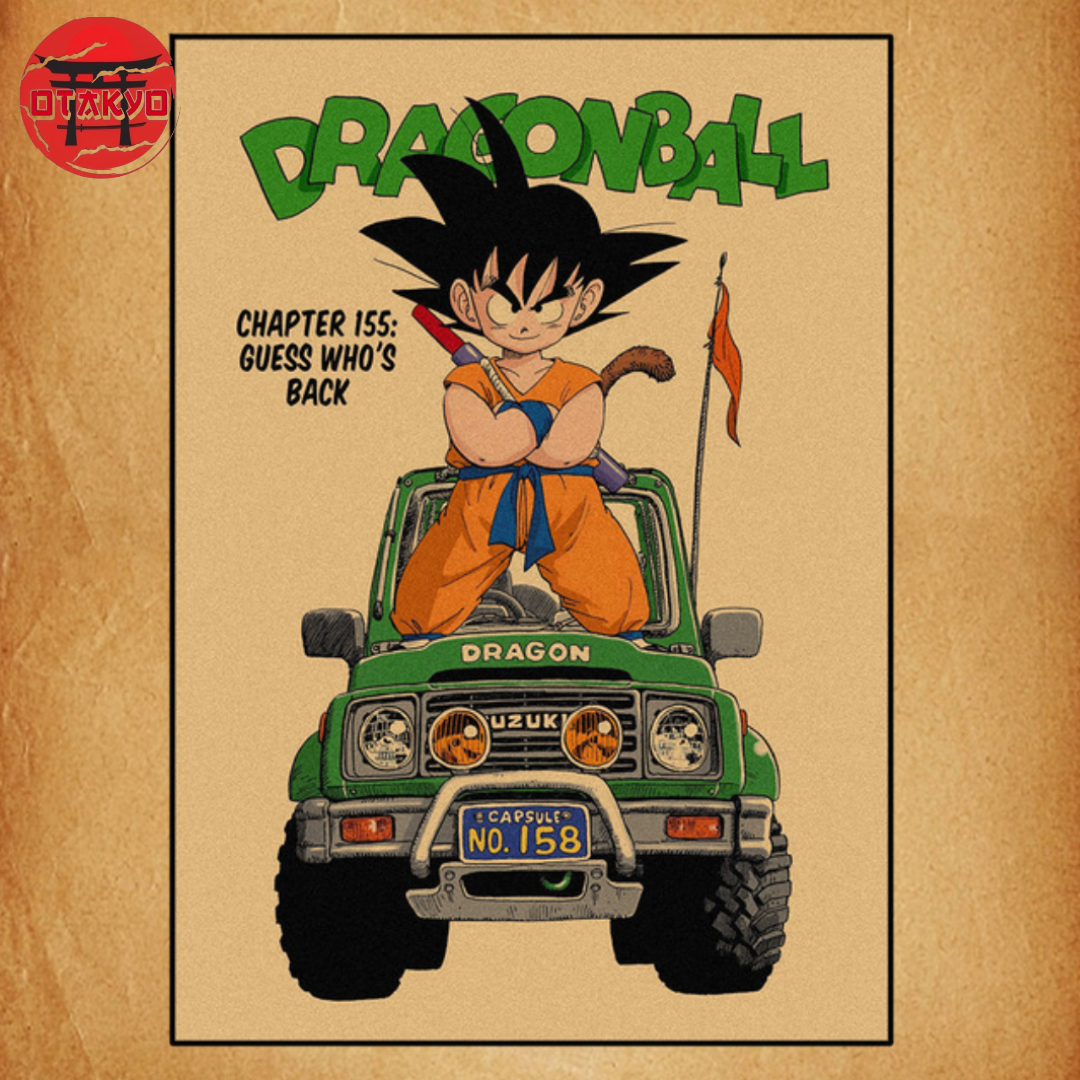 Poster Goku "Truck" - Dragon Ball Z™
