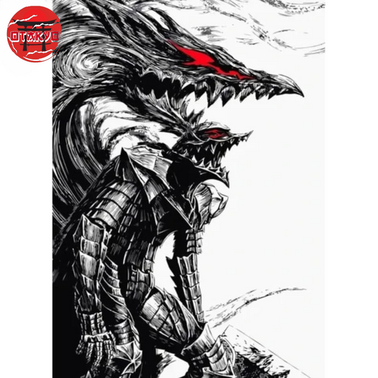 Poster Guts "Armure du Chevalier Noir" - Berserk™