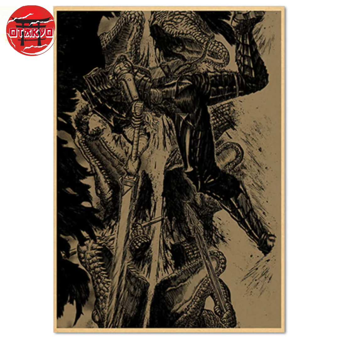 Poster Guts "Combat" - Berserk™