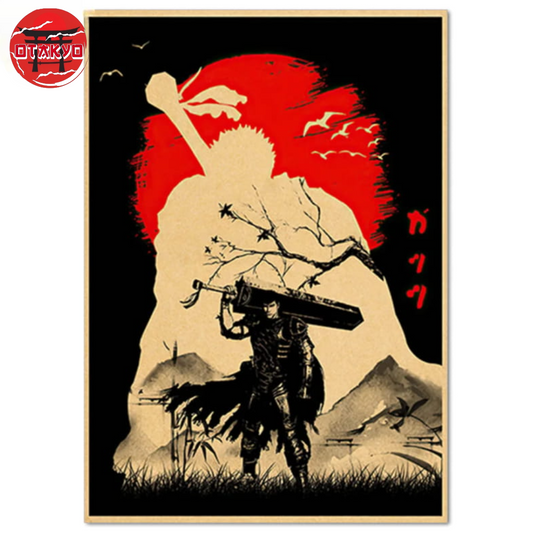 Poster Guts "L'aventurier" - Berserk™