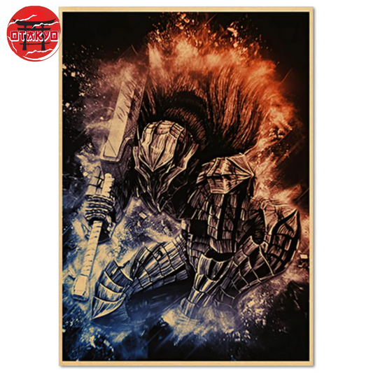 Poster Guts "The Dark Knight" - Berserk™