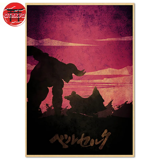 Poster Guts contre Zodd - Berserk™