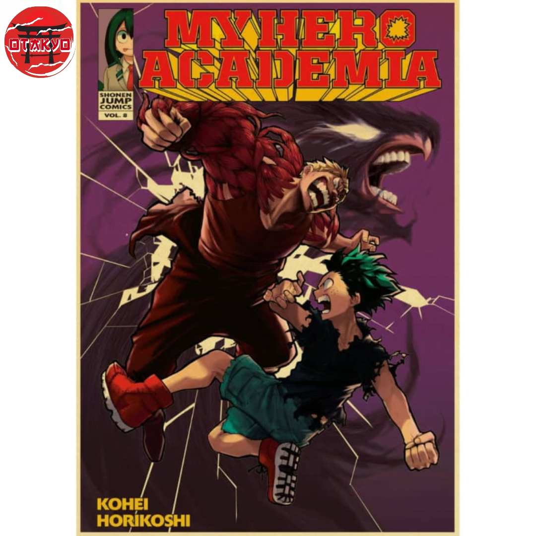 Poster Izuku Vs Muscular - My Hero Academia™