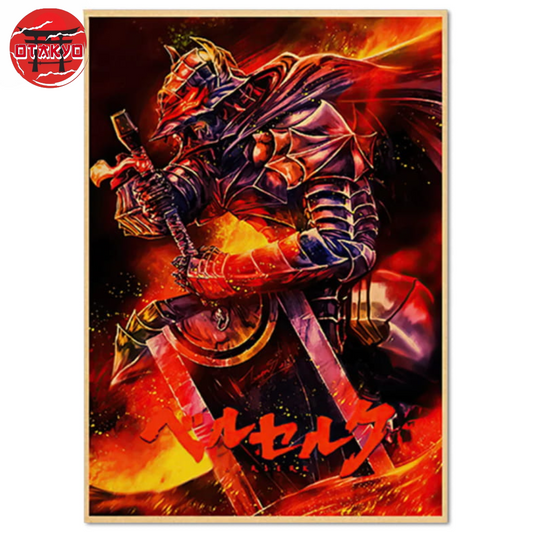 Poster Le Chevalier Noir - Berserk™