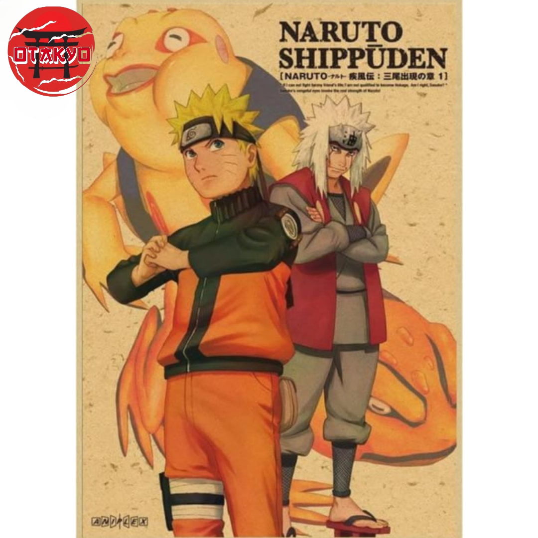Poster Les Ermites des crapauds - Naruto Shippuden™