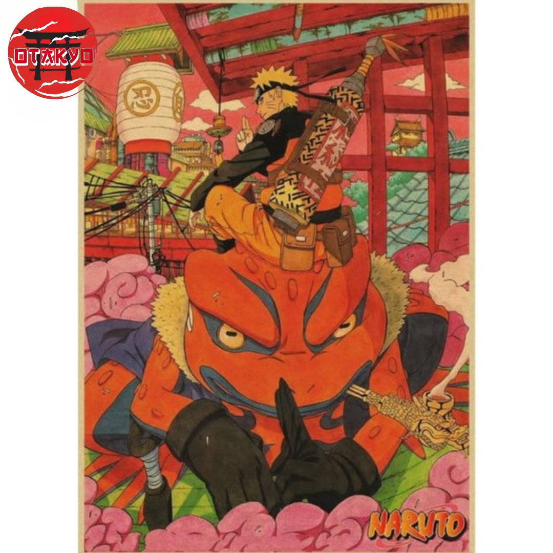 Poster Naruto L'Ermite des Crapauds - Naruto™