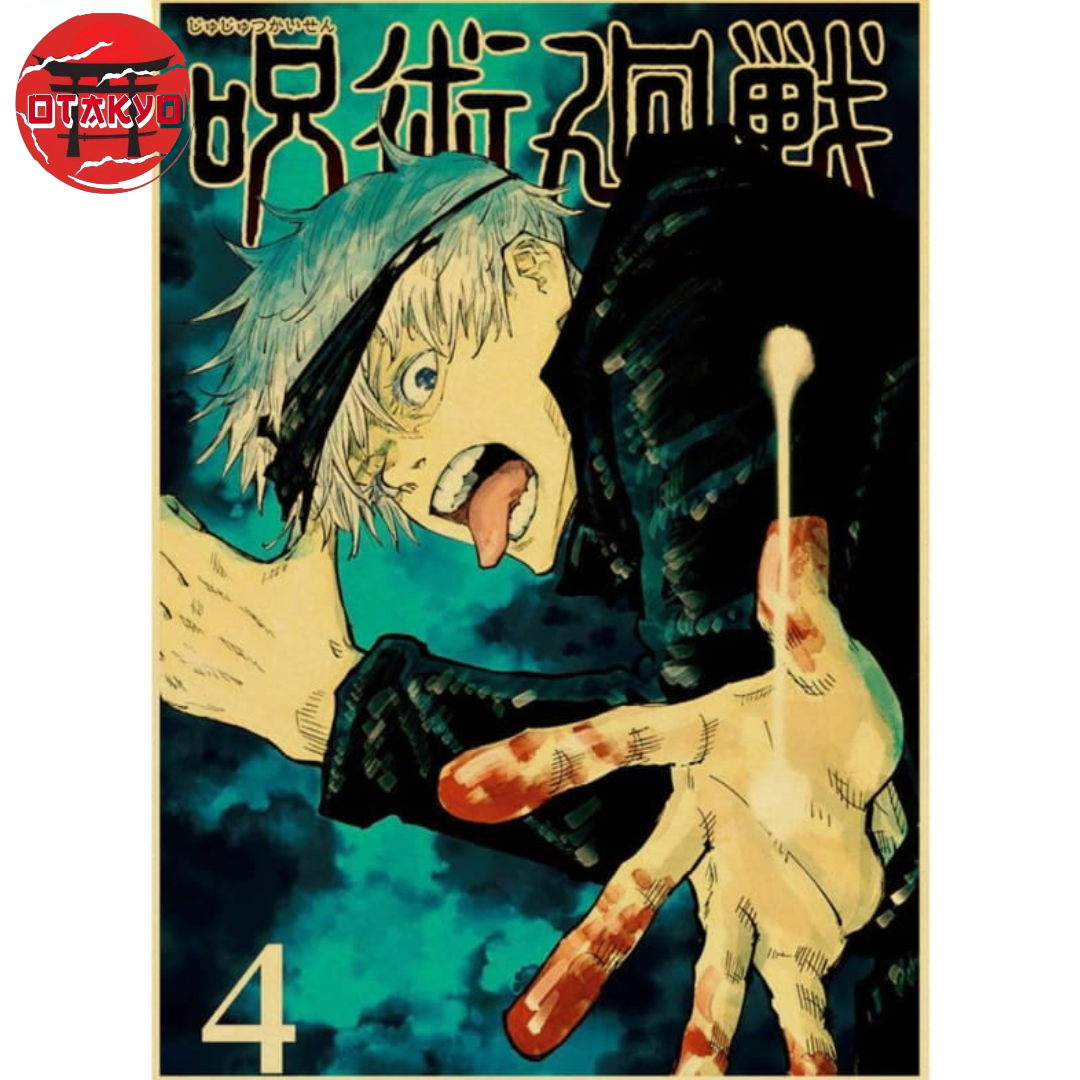 Poster Satoru Gojo "6ième œil" - Jujutsu Kaisen™