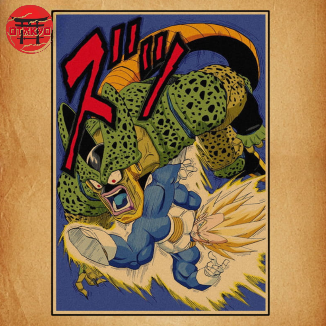 Poster Super Vegeta - Dragon Ball Z™