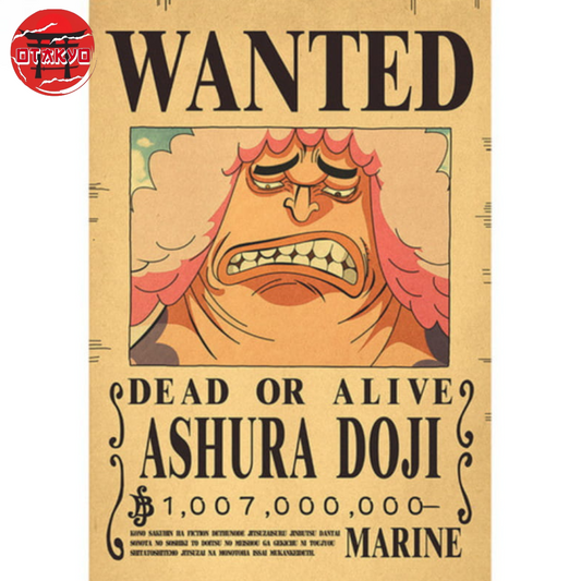 Poster Wanted Ashura Doji - One Piece™