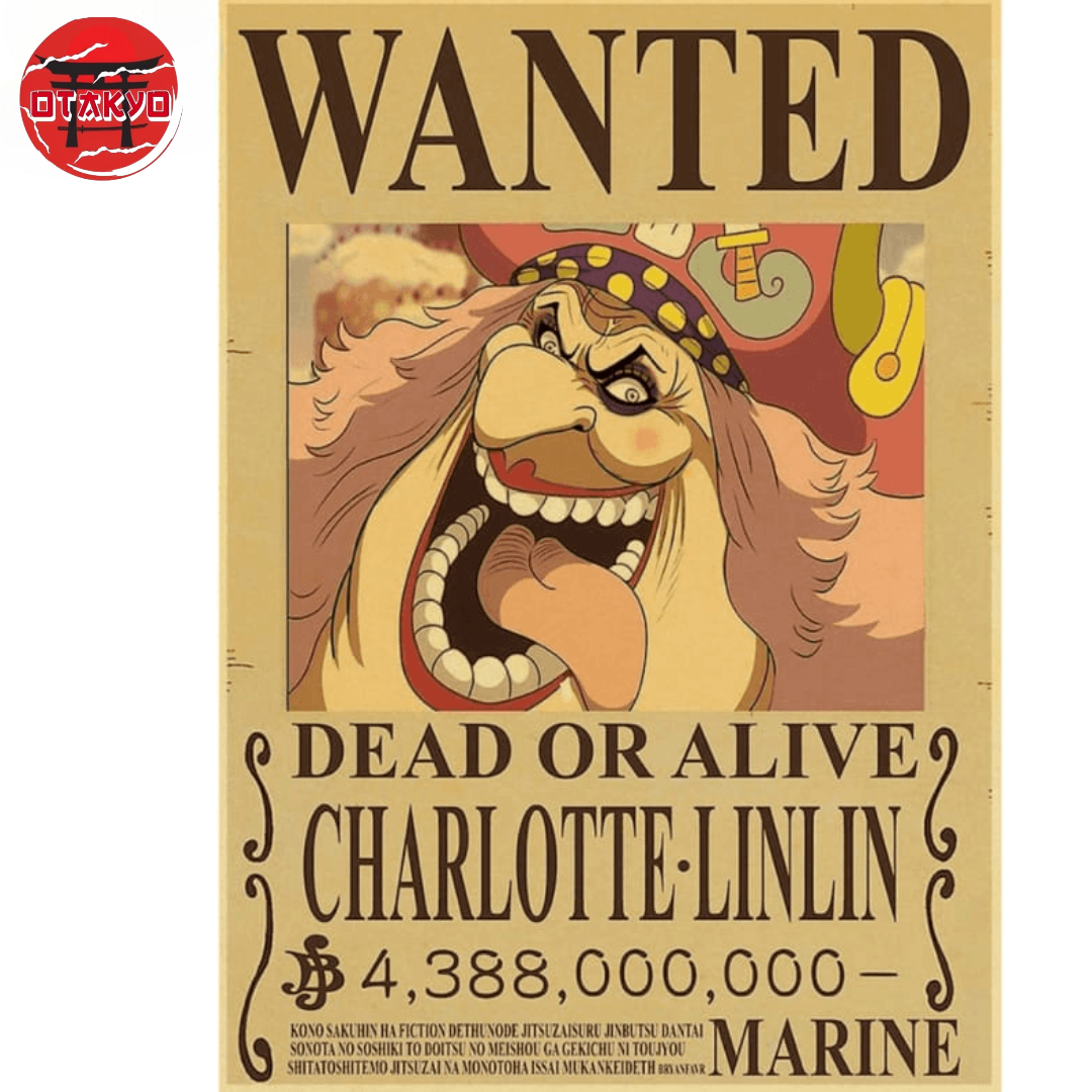 Poster Wanted Big MOM - One Piece™