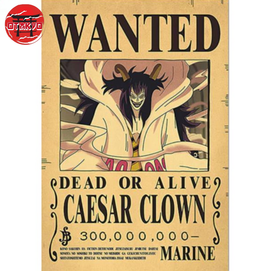 Poster Wanted César - One Piece™