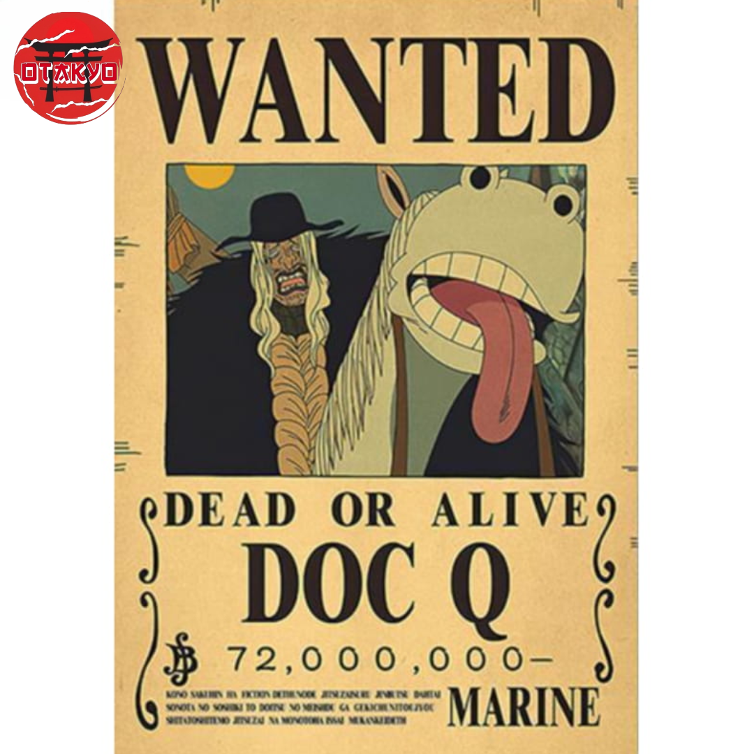 Poster Wanted Doc Q - One Piece™