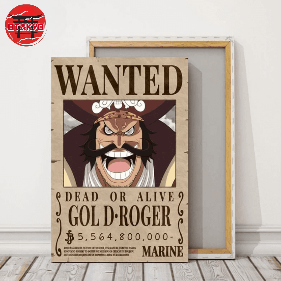 Poster Wanted Gol D. Roger - One Piece™