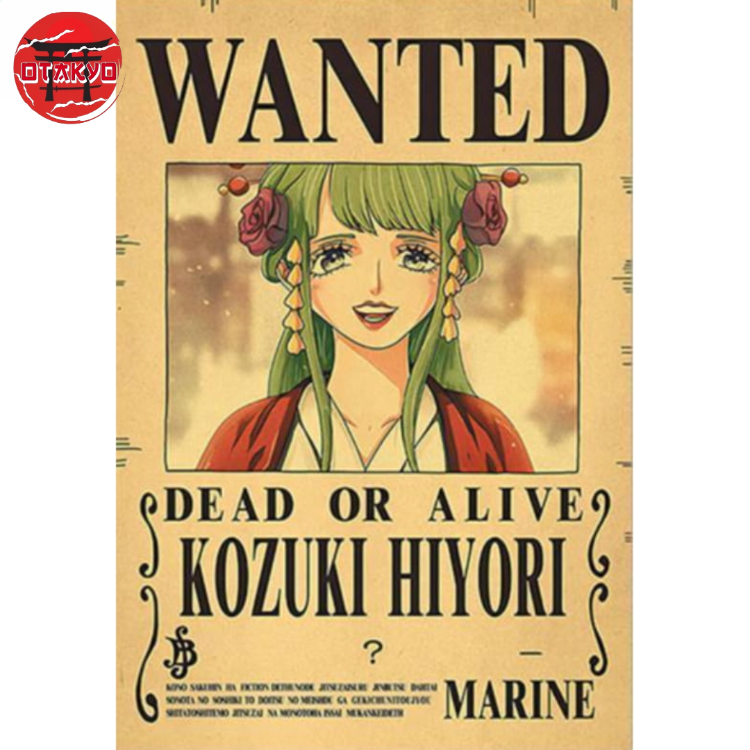 Poster Wanted Hiyori - One Piece™