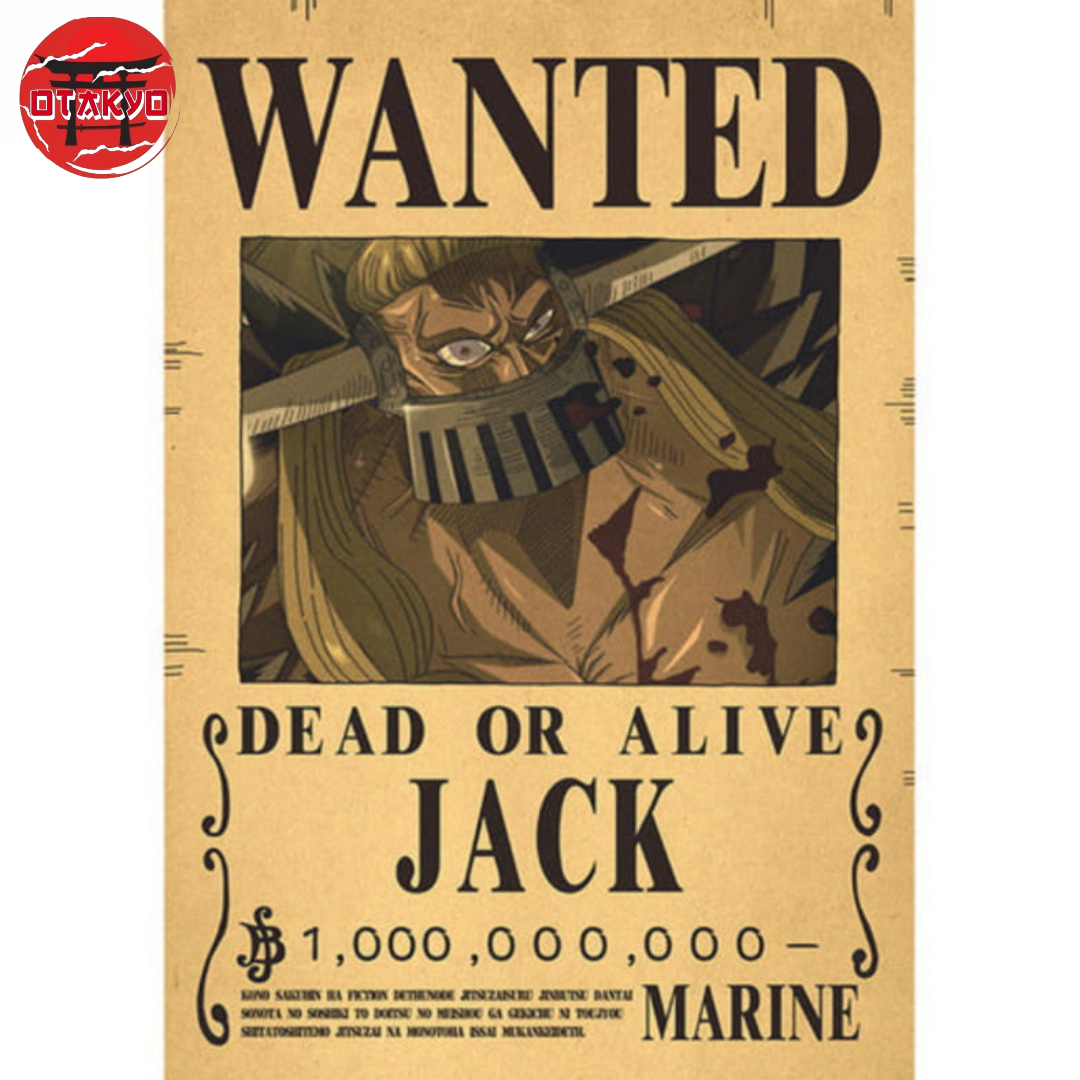 Poster Wanted Jack - One Piece™