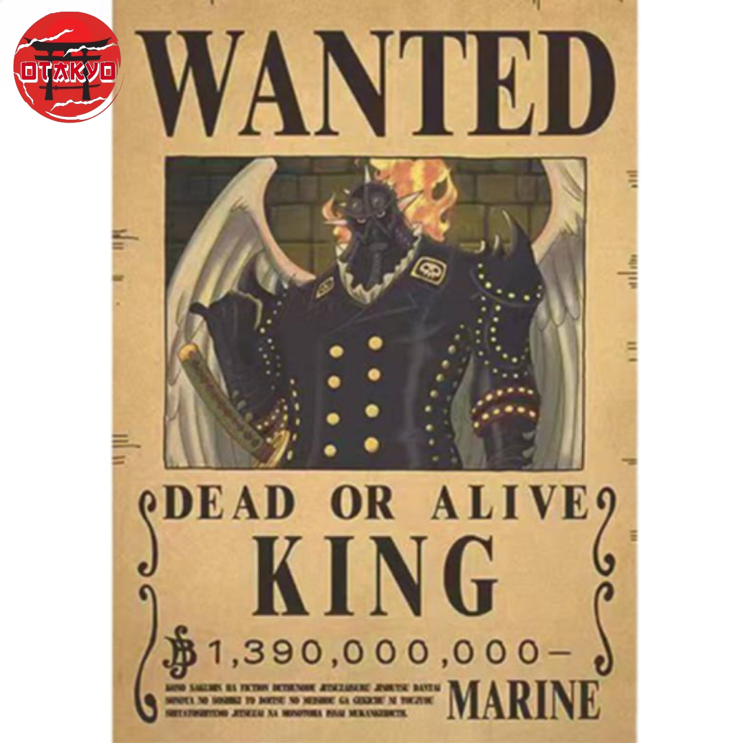 Poster Wanted King - One Piece™