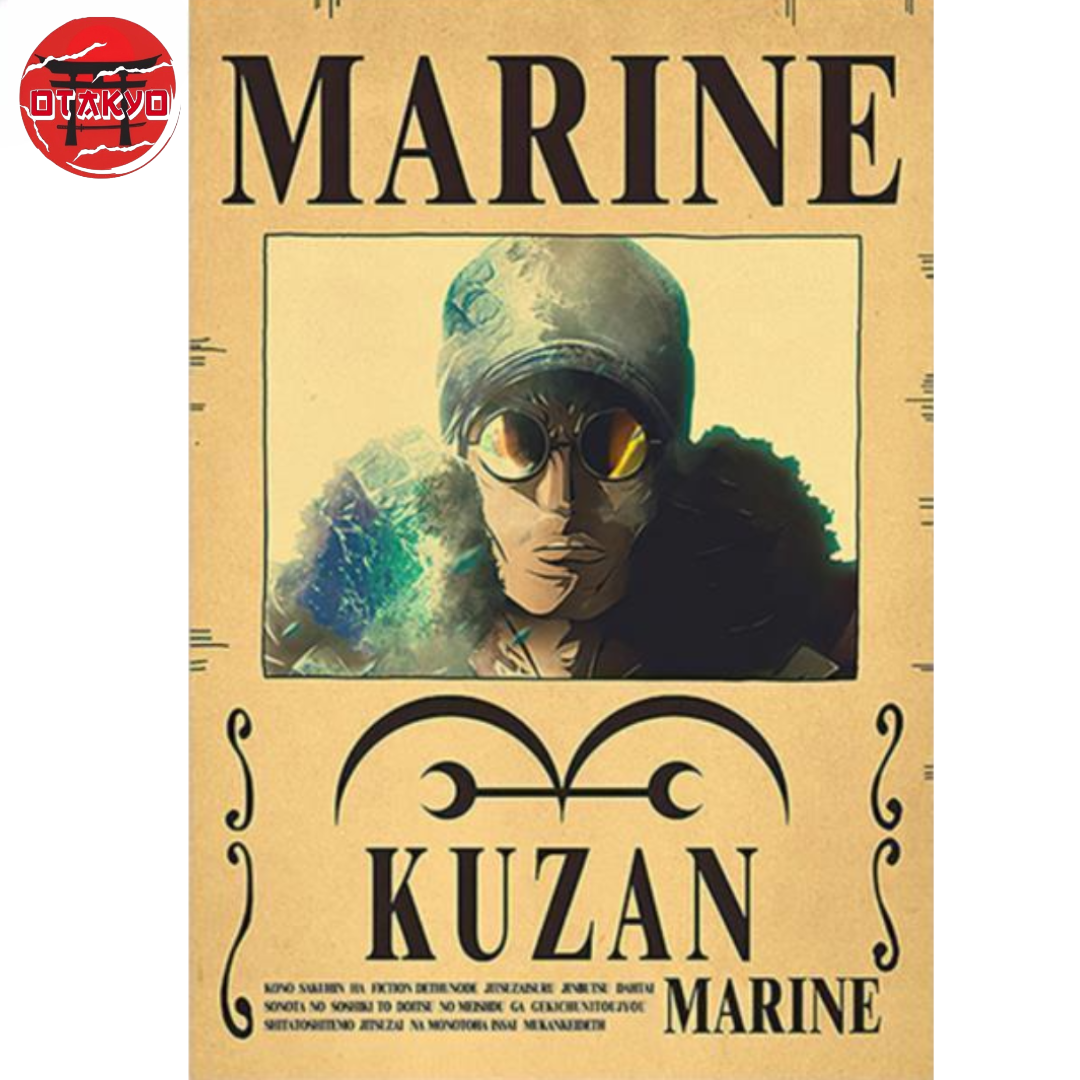 Poster Wanted Kuzan - One Piece™