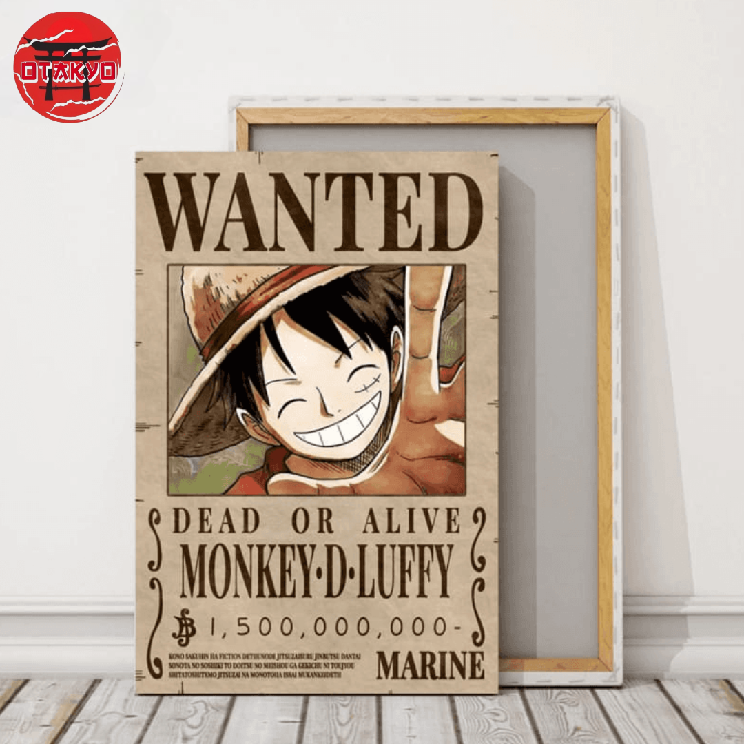 Poster Wanted Monkey D. Luffy - One Piece™