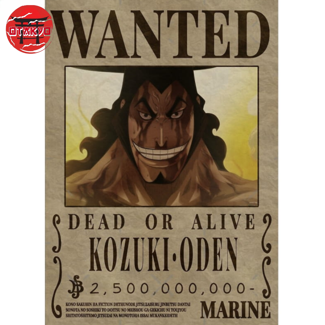 Poster Wanted Oden - One Piece™