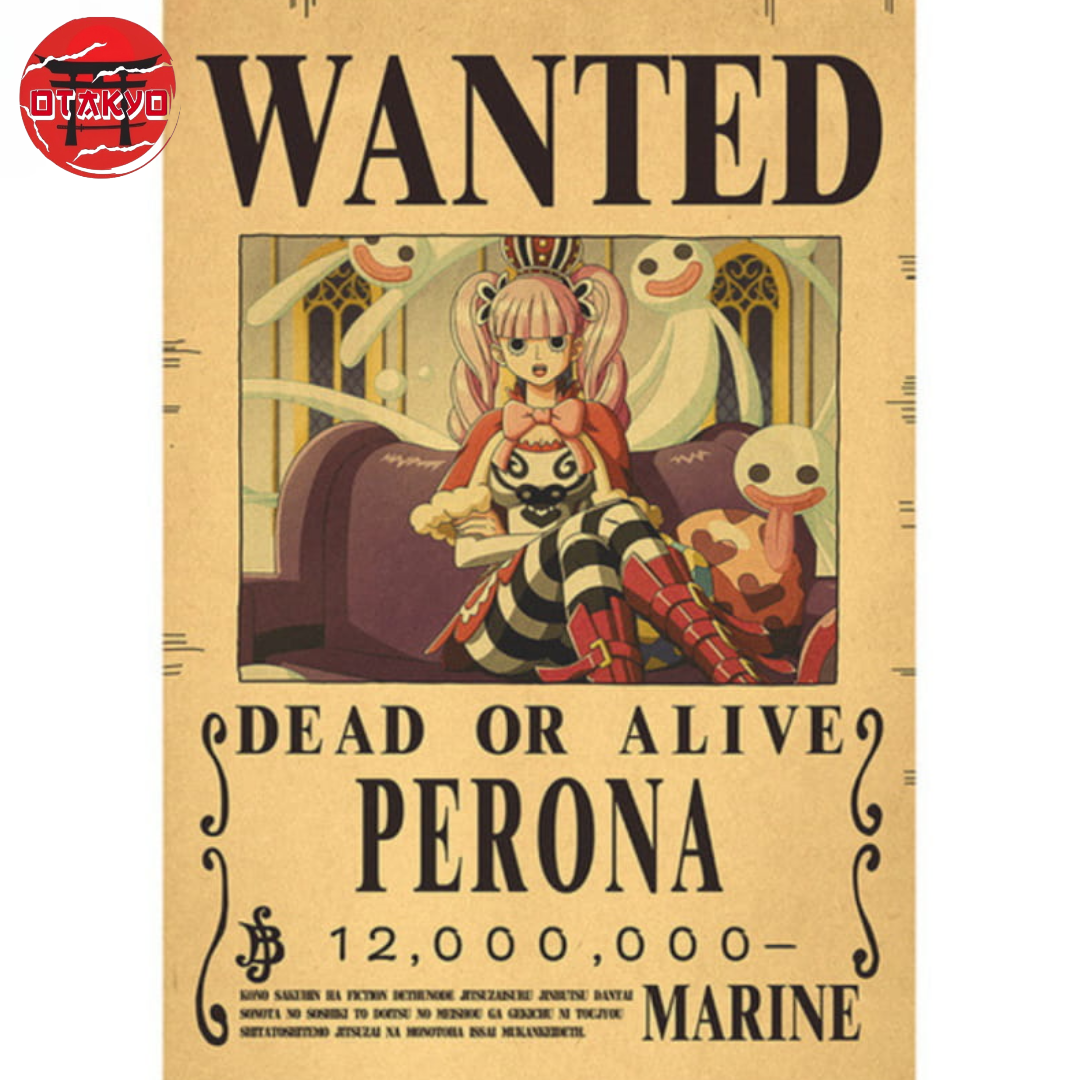 Poster Wanted Perona - One Piece™
