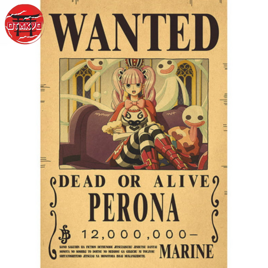 Poster Wanted Perona - One Piece™