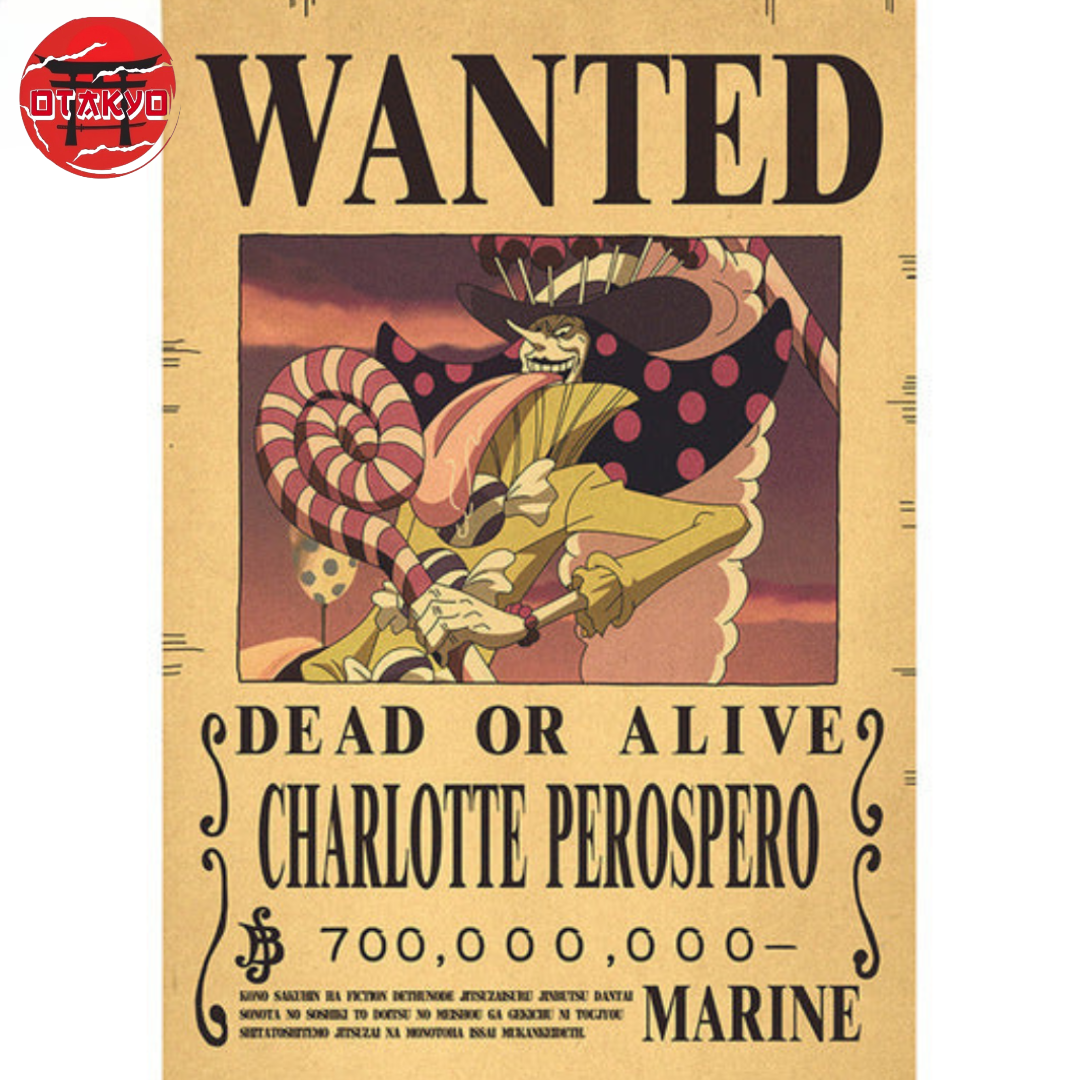Poster Wanted Perospero - One Piece™