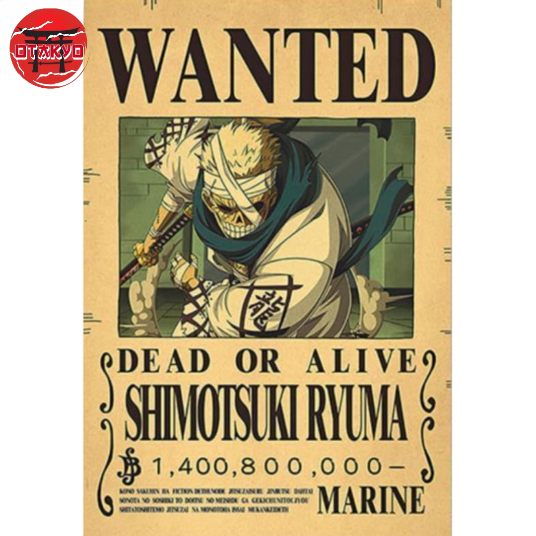 Poster Wanted Ryuma - One Piece™