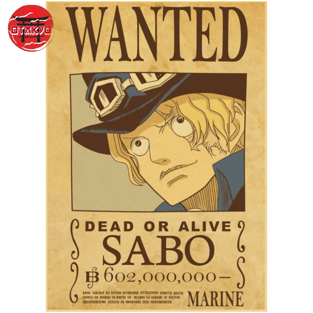 Poster Wanted Sabo - One Piece™