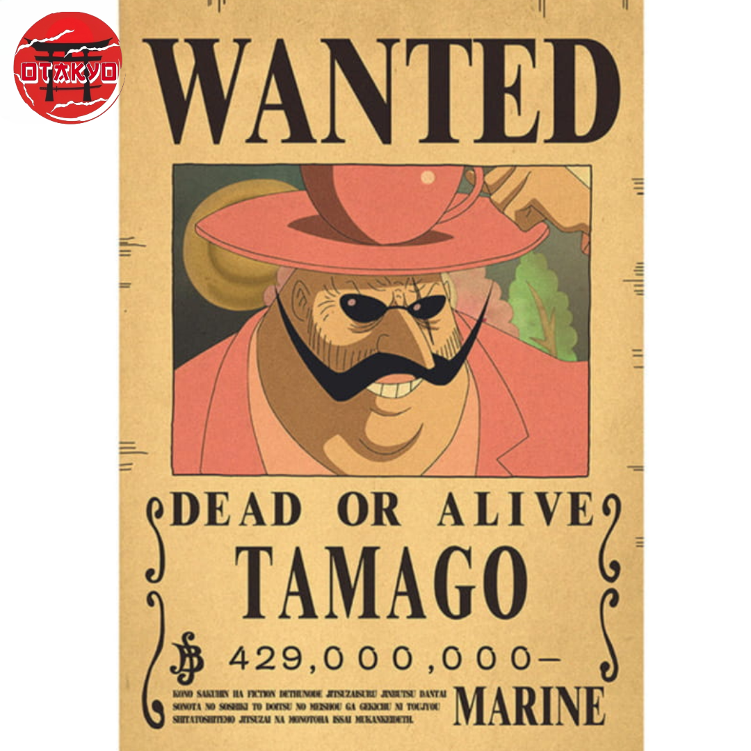 Poster Wanted Tamago - One Piece™