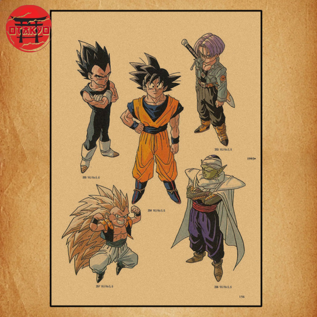Poster Z Squad - Dragon Ball Z™