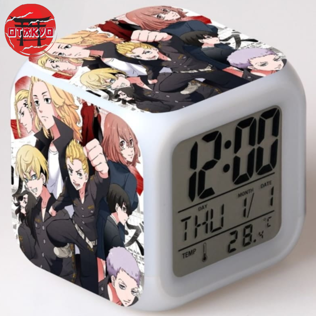 Réveil LED Tokyo Manjikai Toman - Tokyo Revengers™