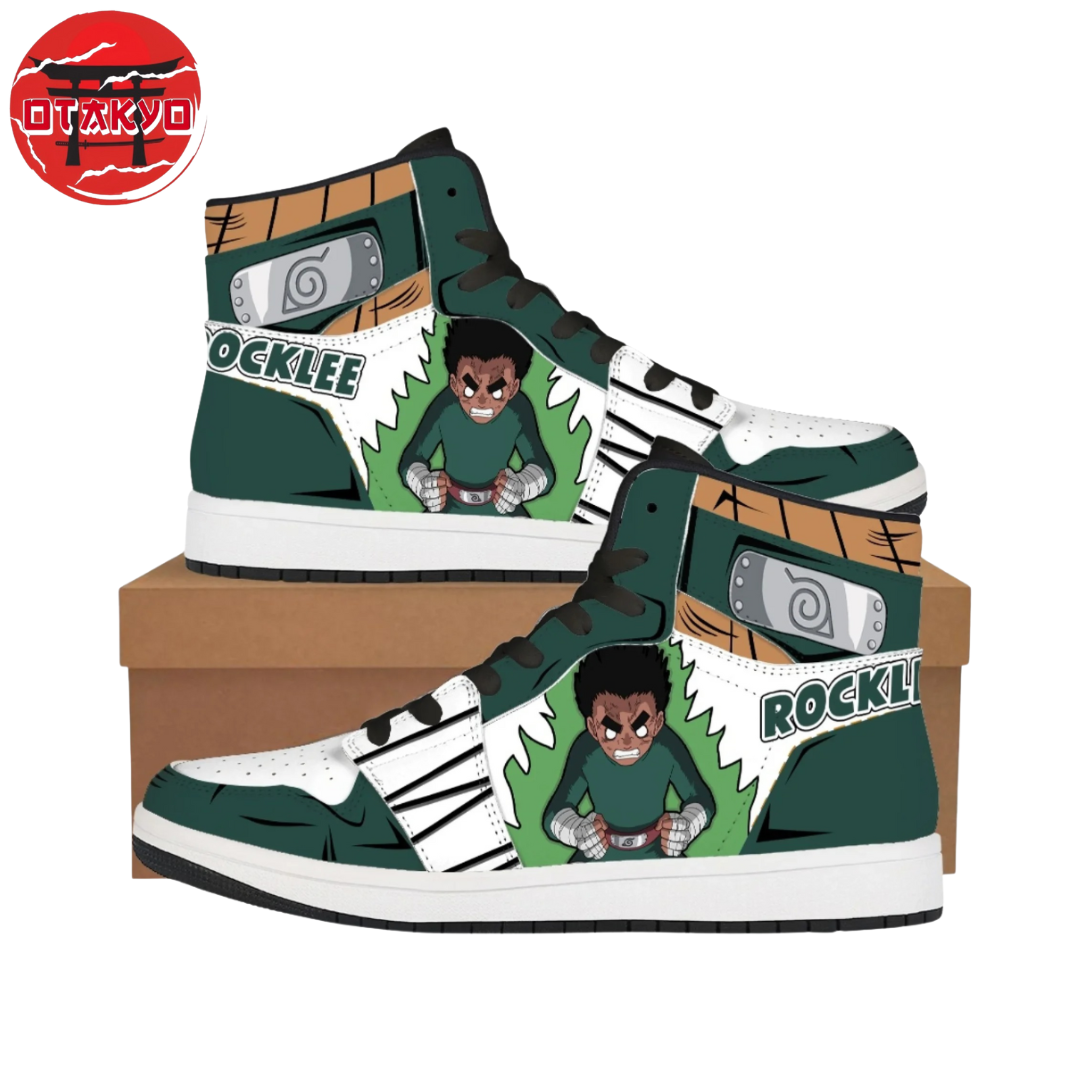 Sneakers Rock Lee "Détermination Du Lotus" – Naruto Shippuden™