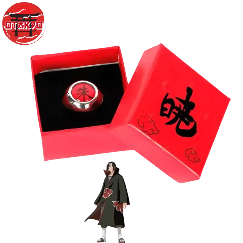 Bague Itachi Uchiwa - Naruto Shippuden™ - Itachi Uchiwa - bijoux