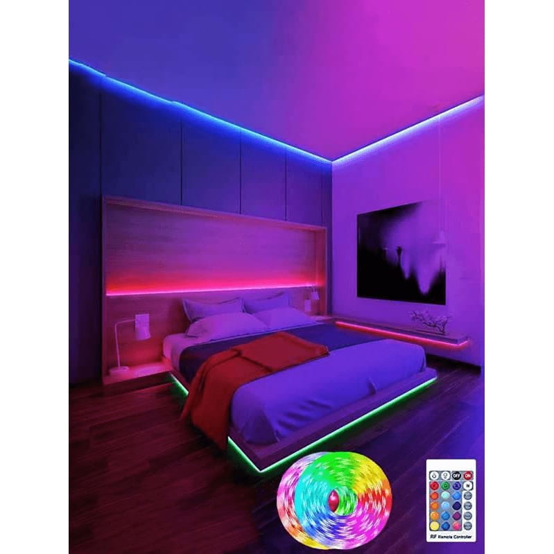 Bande lumineuse LED mural - Décoration