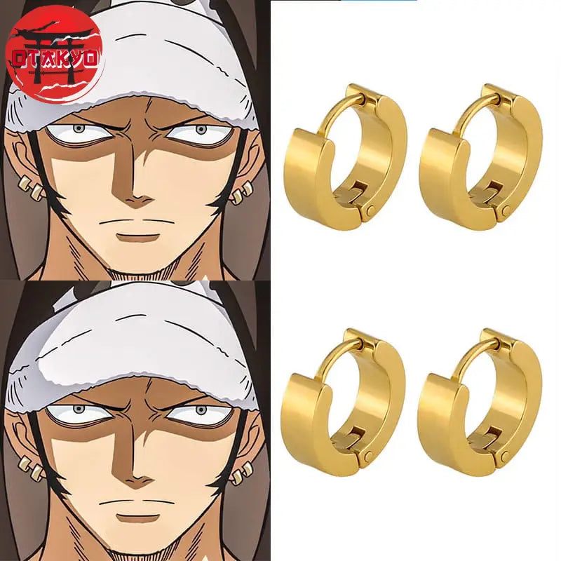 boucles-doreilles-trafalgar-law-one-piece™