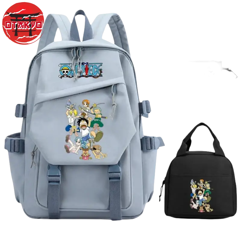 Cartable avec Trousse et Sacoche Baby Mugiwara - One Piece™