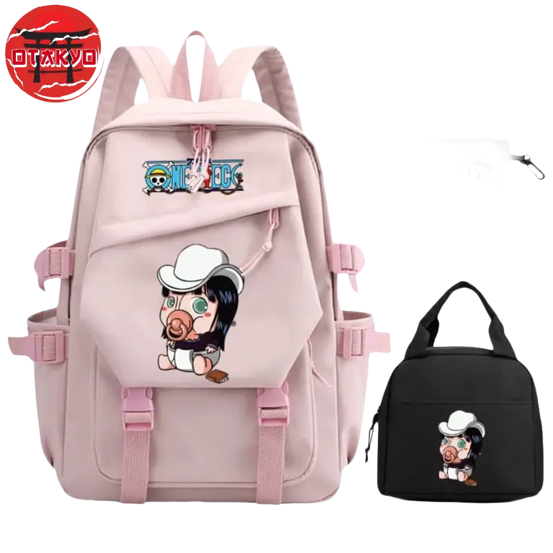 Cartable avec Trousse et Sacoche Bébé Nico Robin - One Piece™